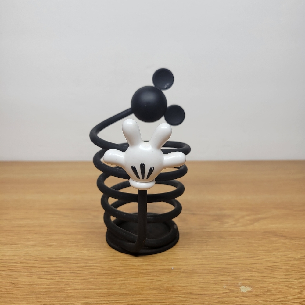 VTG Disney Mickey Mouse Spiral Metal Pencil Holder - Universal Concepts